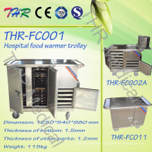 Hospital Portable Electric Heating Dinnering Food Trolley (THR-FC001)